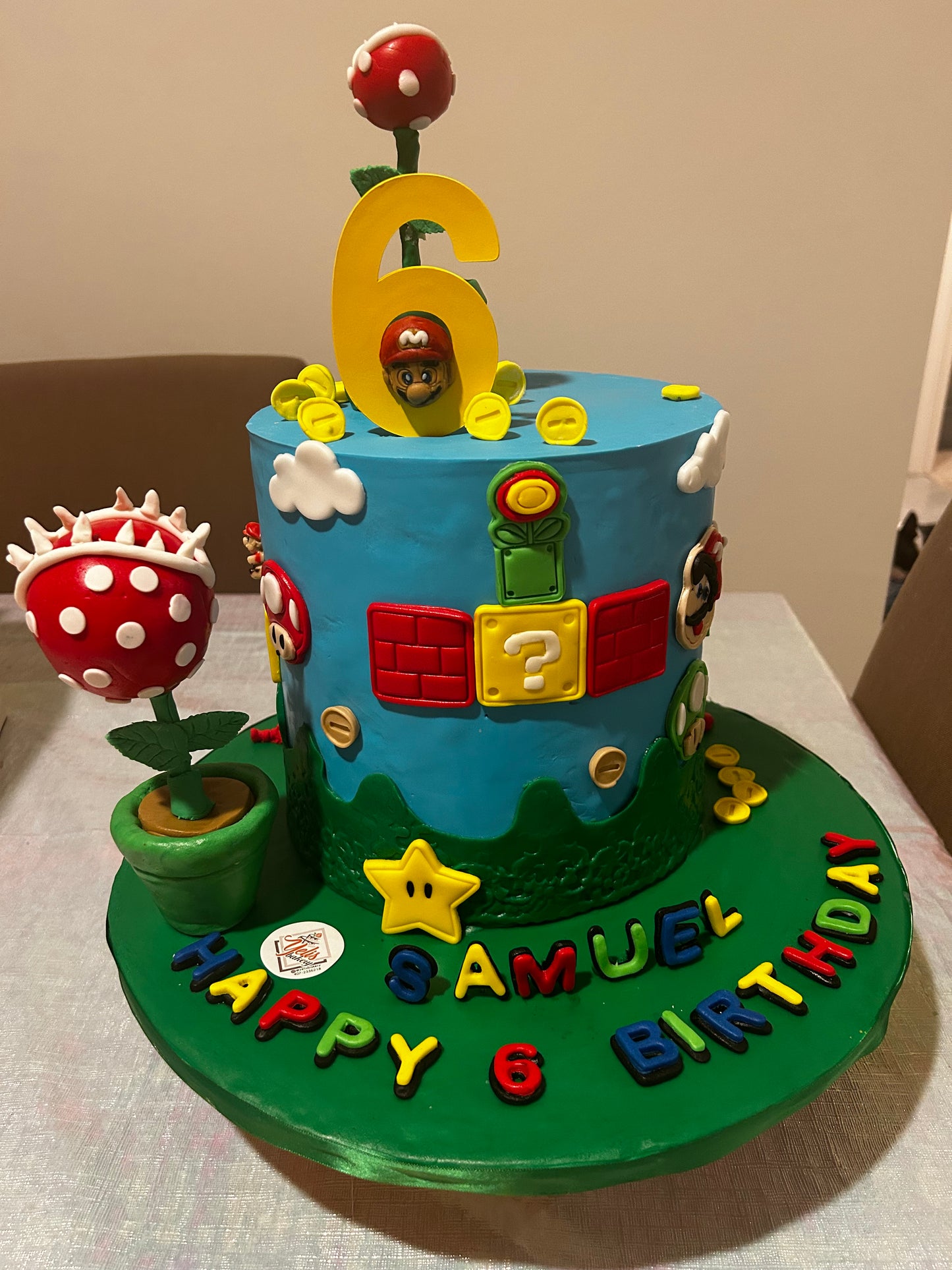 Mario cake