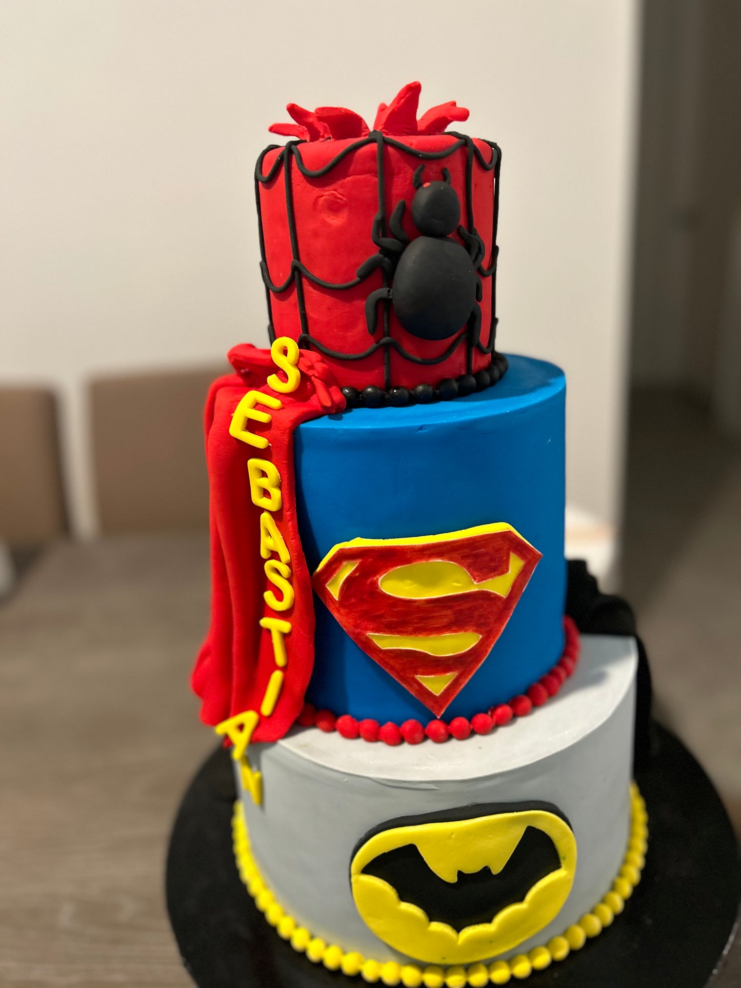 Spider-Man cake