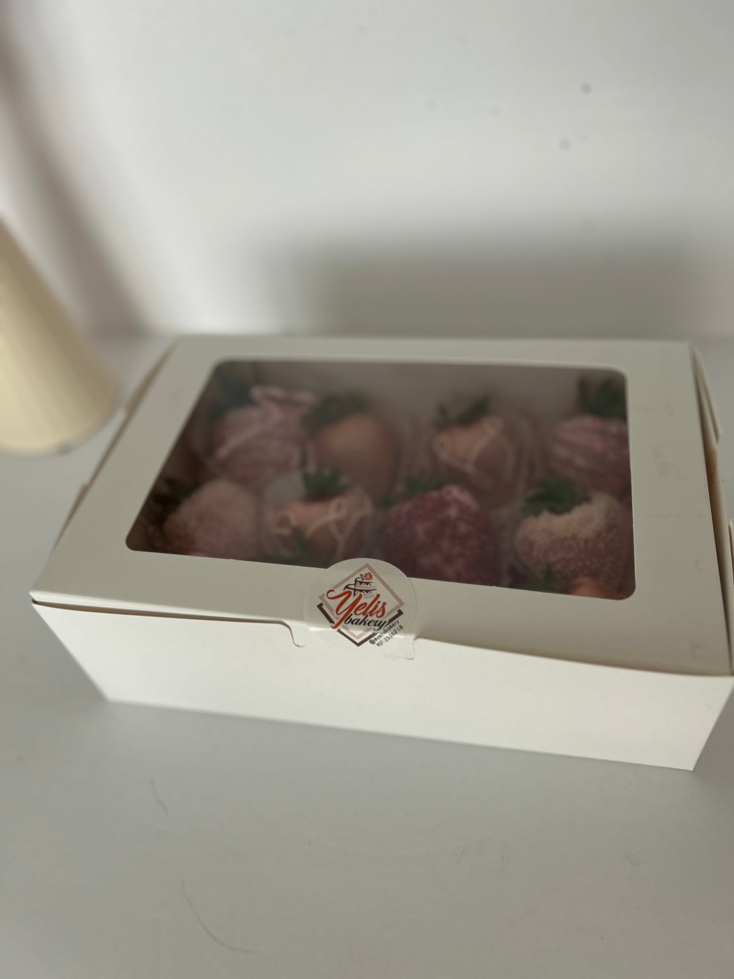 Decorated strawberries