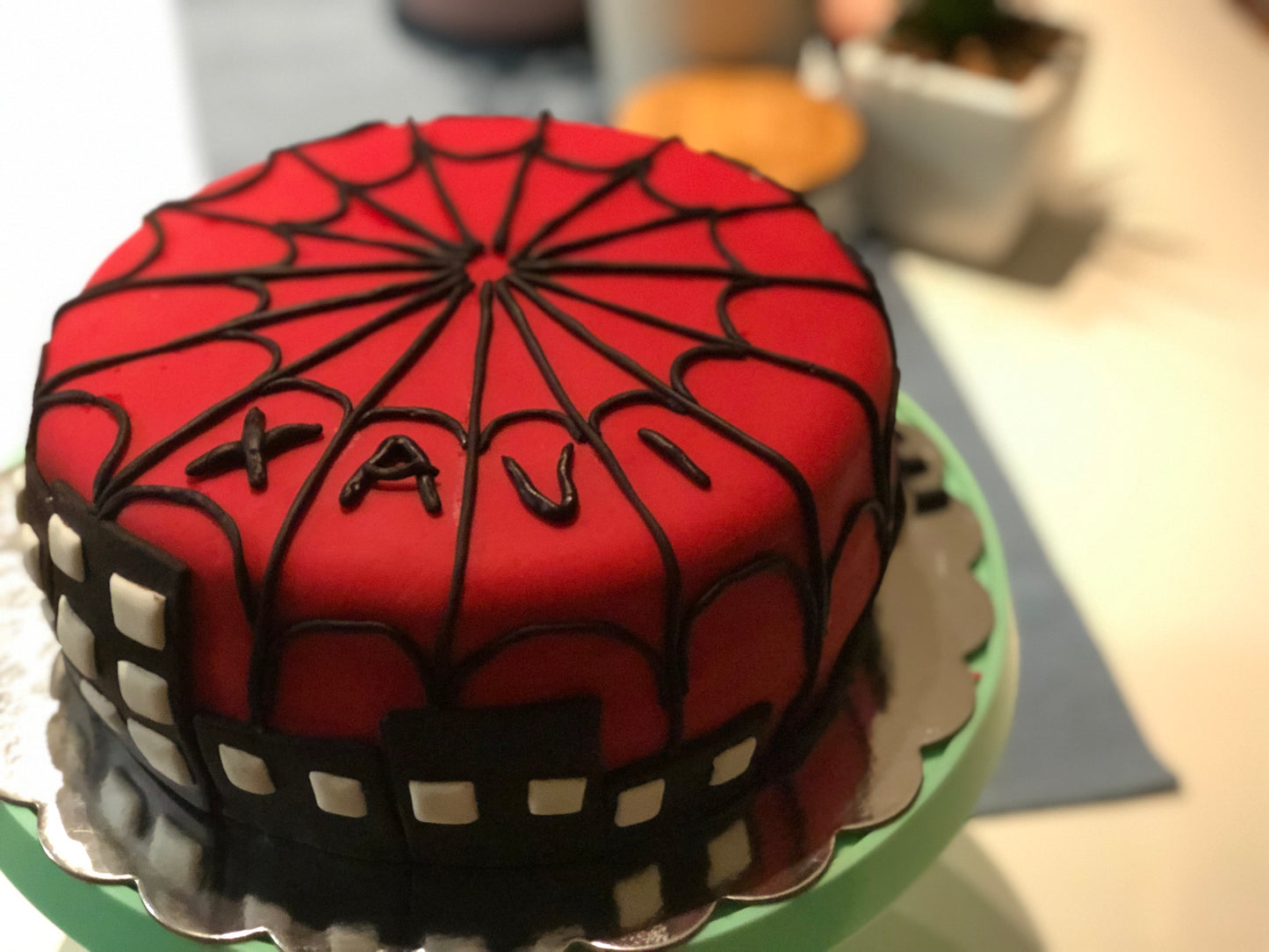 Spider-Man cake