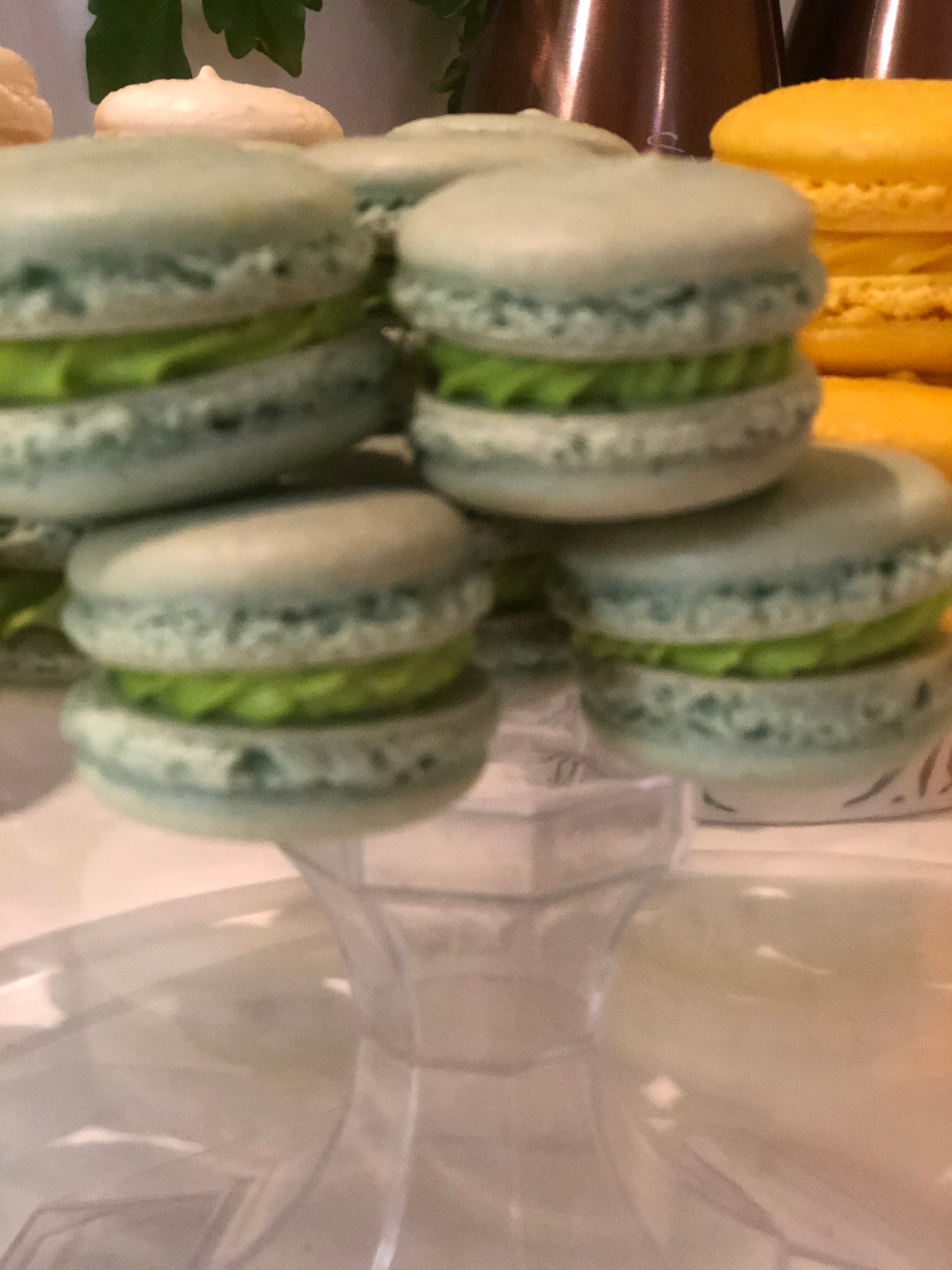 Wedding macarons