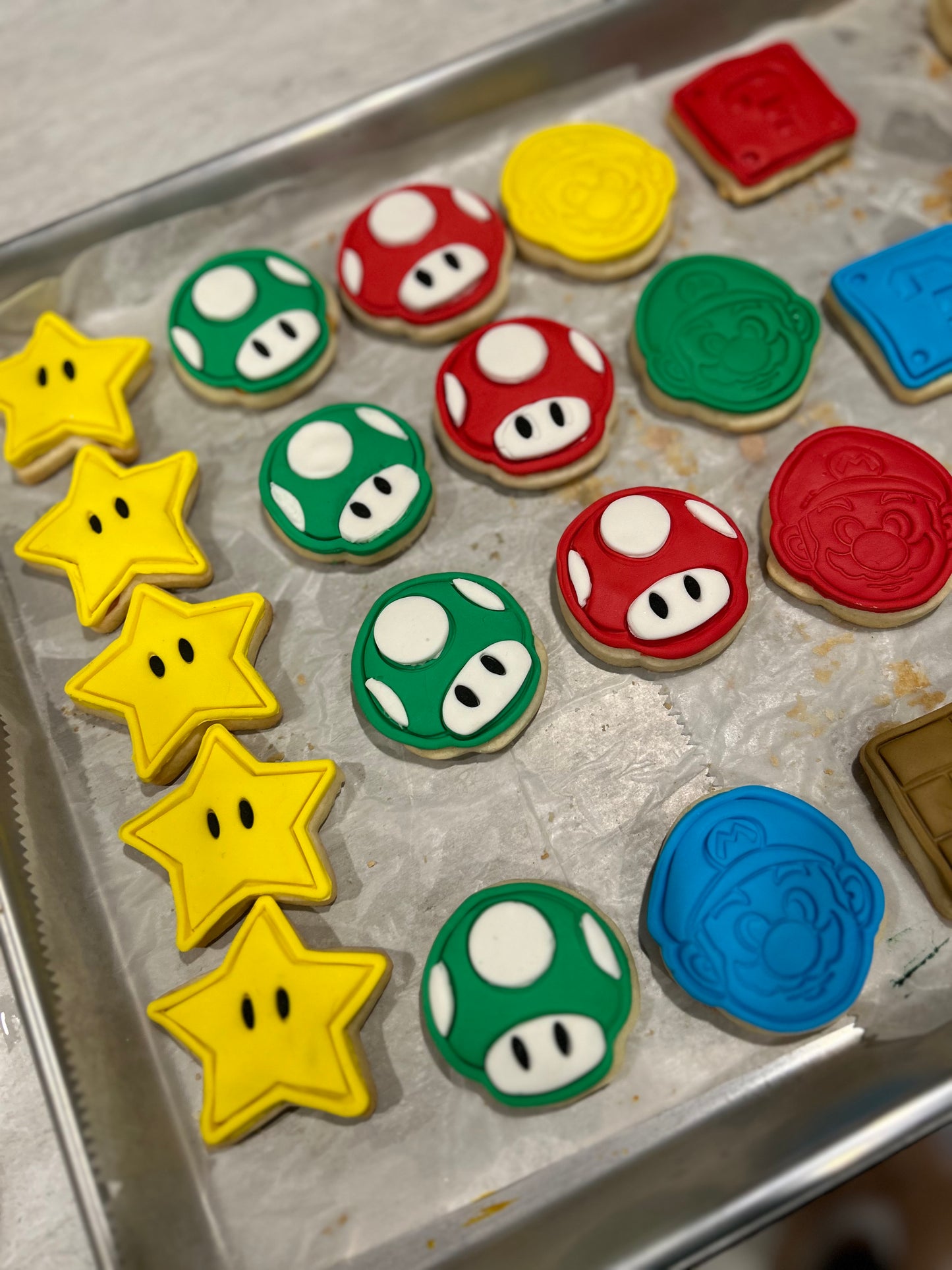 Mario cookies