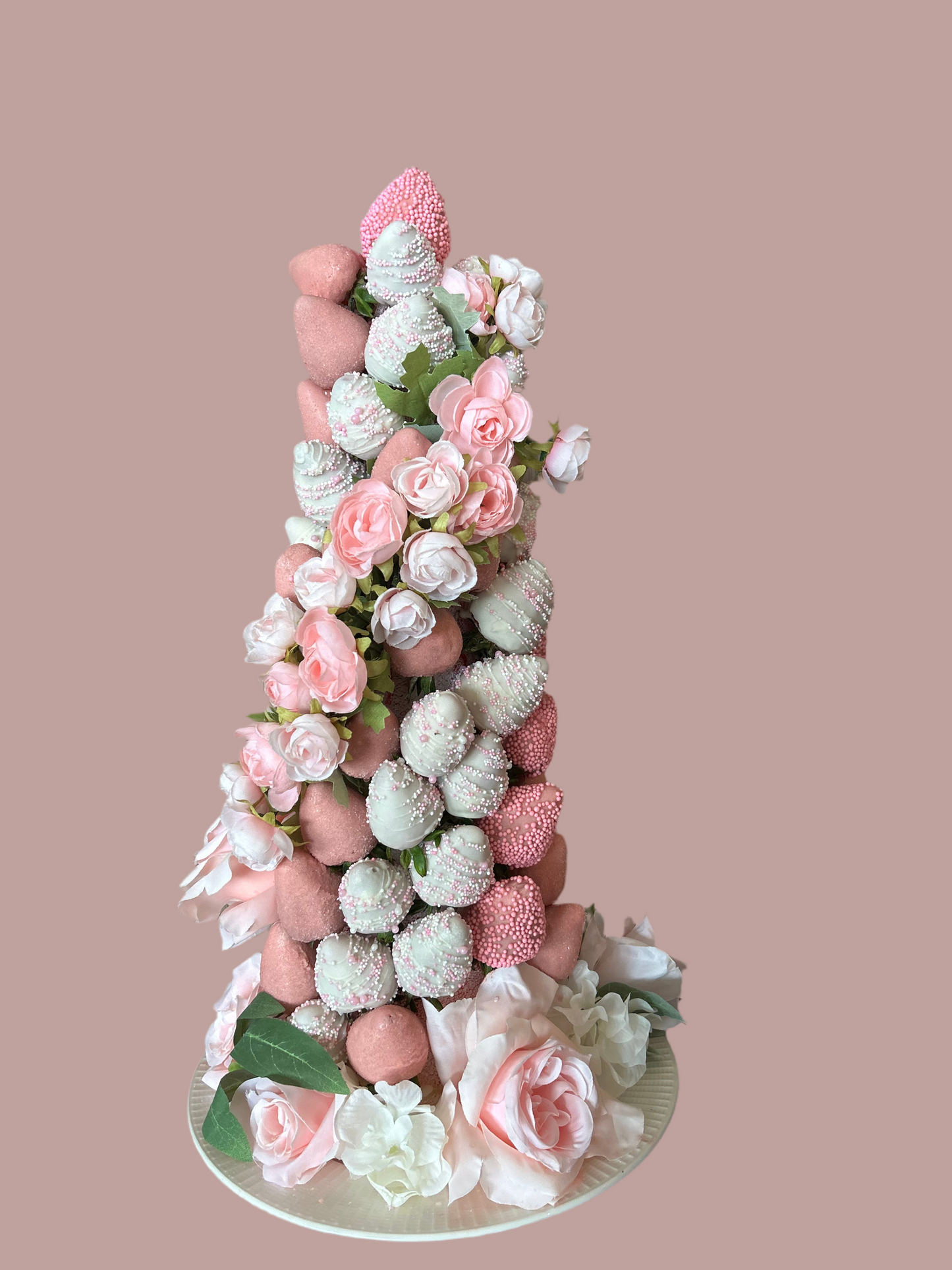 Decorated strawberries