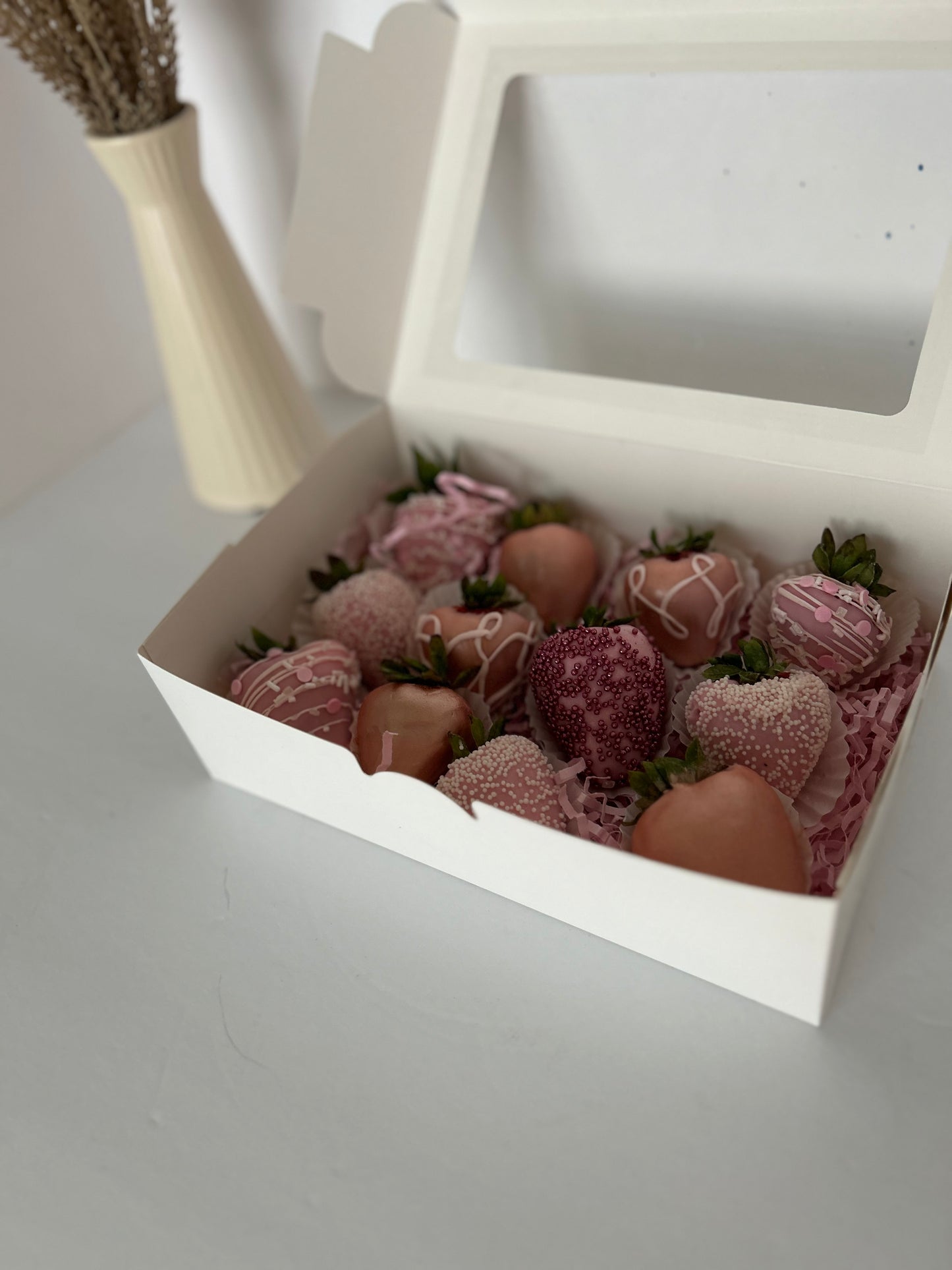 Decorated strawberries
