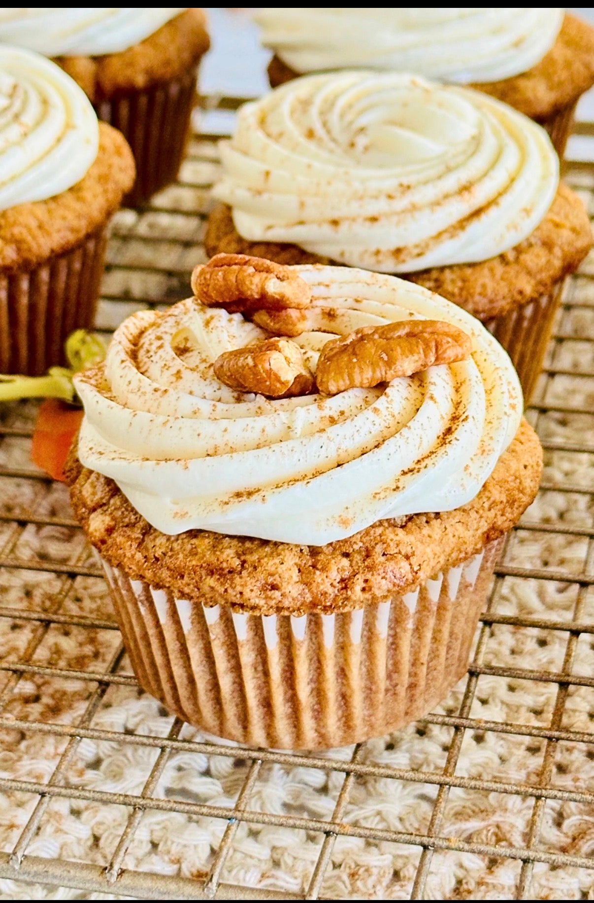 Carrot cupcake