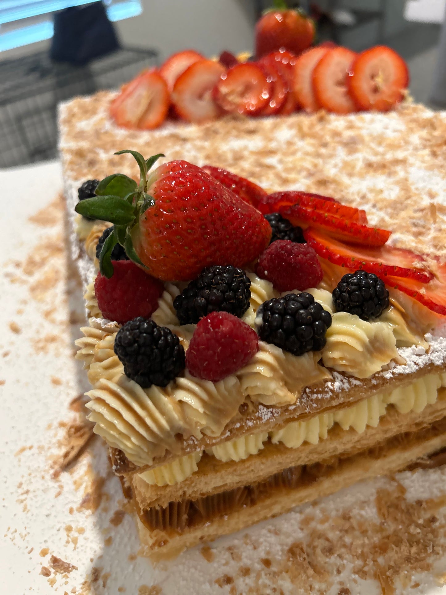 Berries milhoja