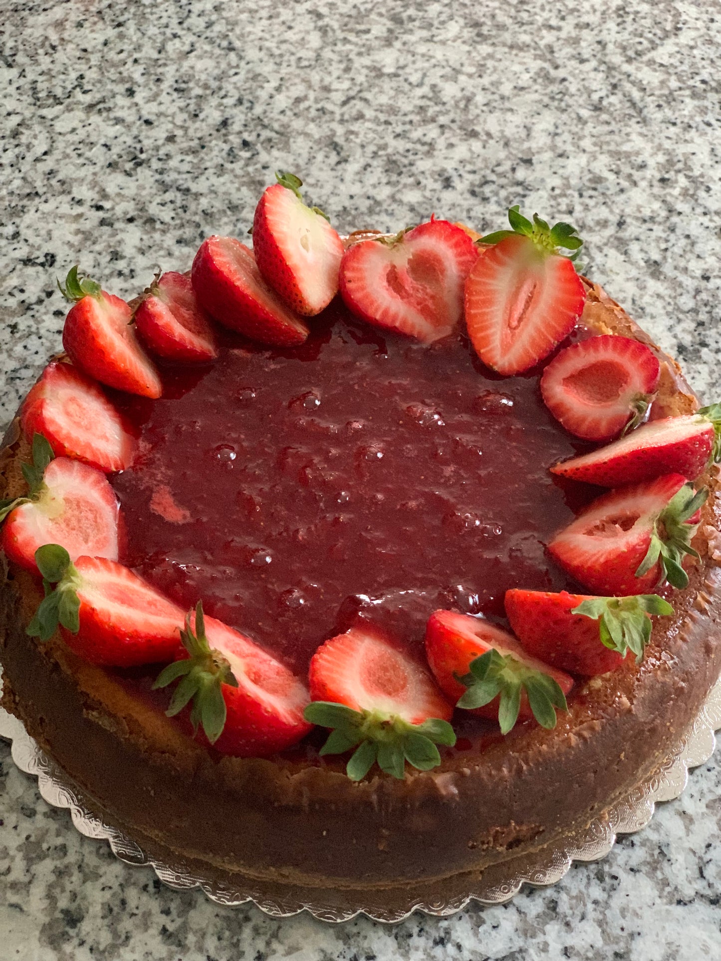Strawberry cheesecake