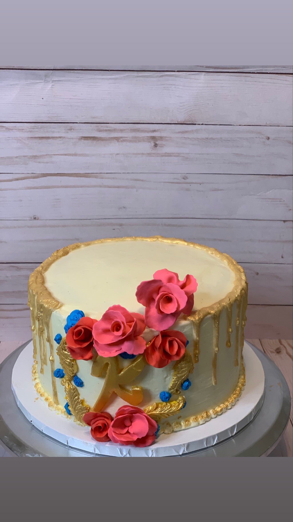 Flowers cake