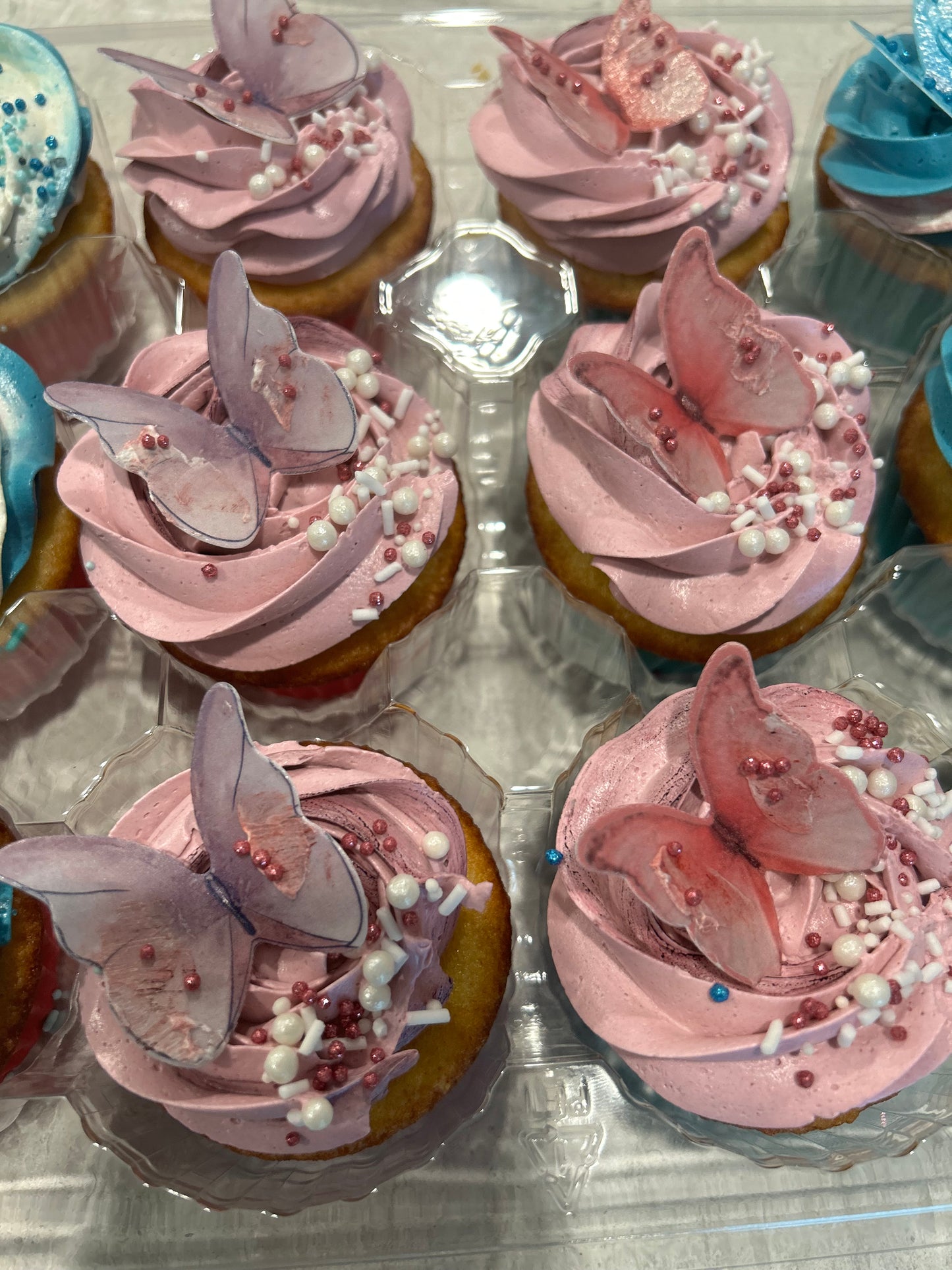 Butterfly cupcake