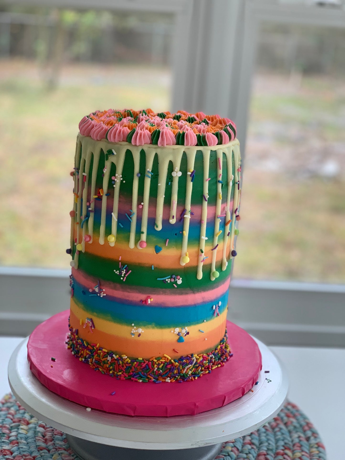 Rainbow cake