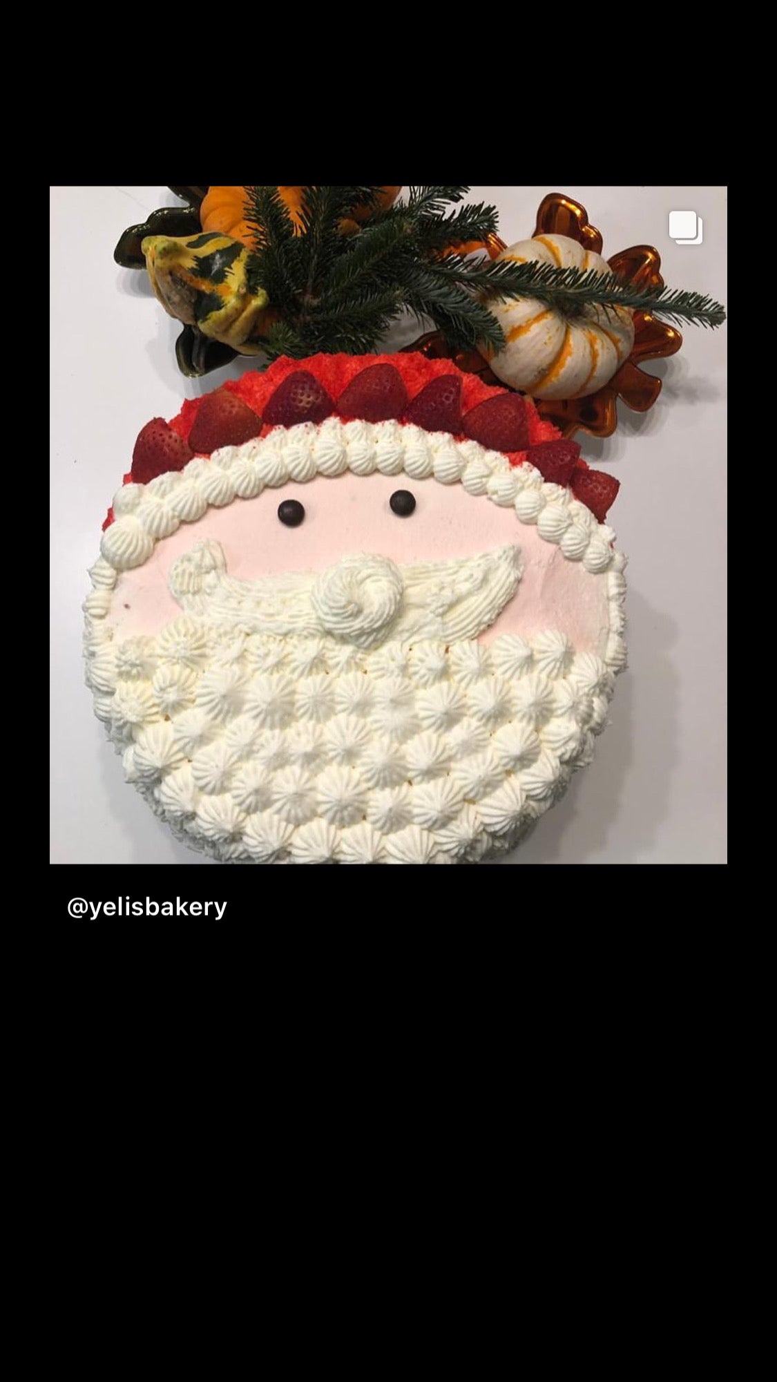 Santa cake