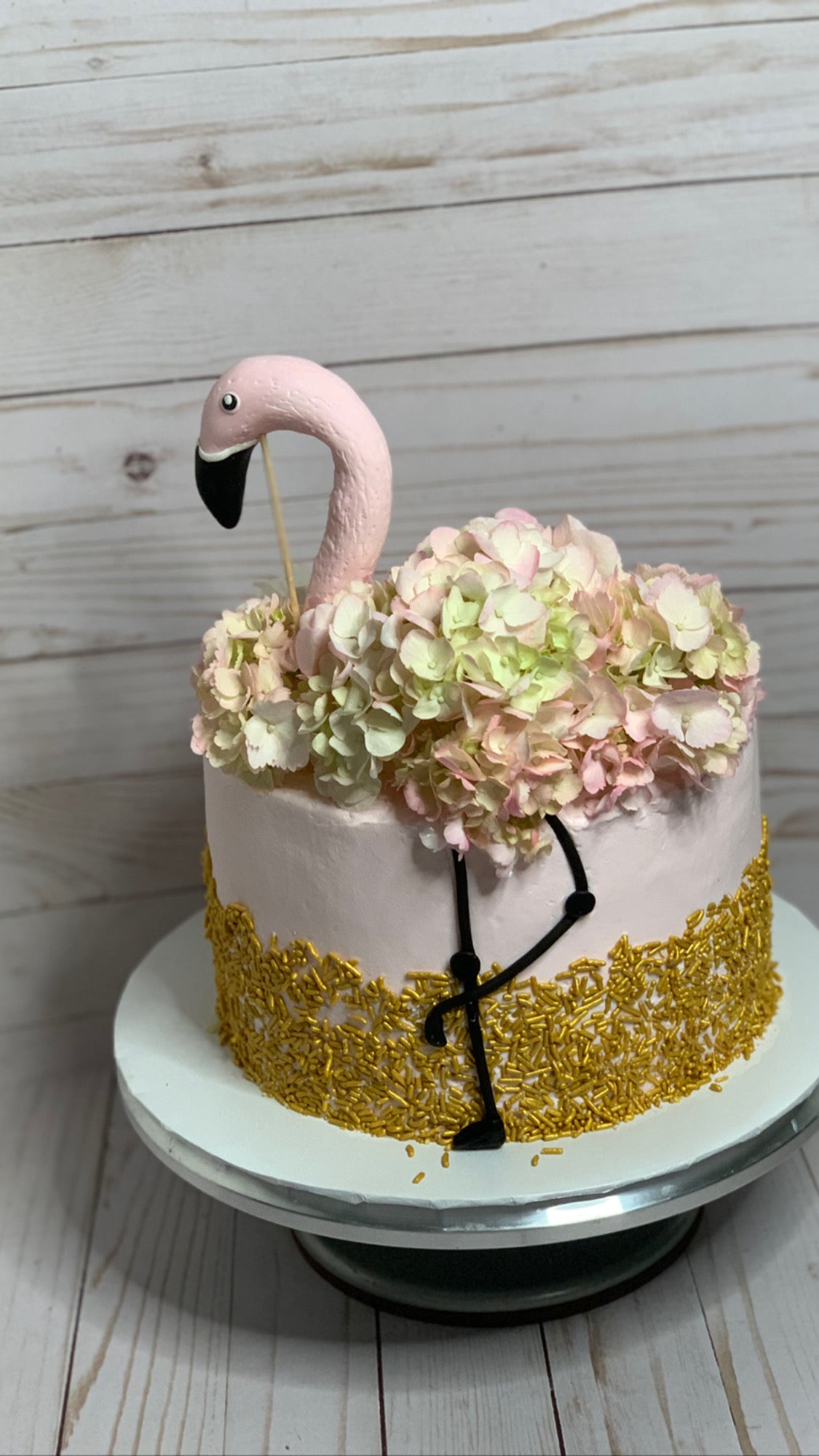 Flamingo cake