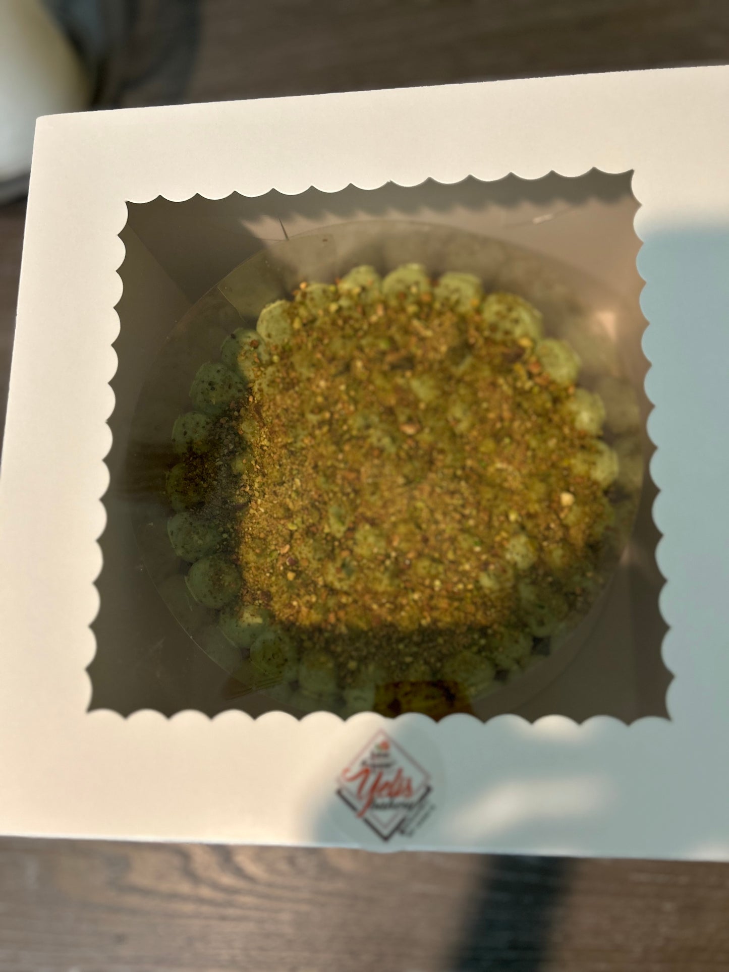 Pistachio cake