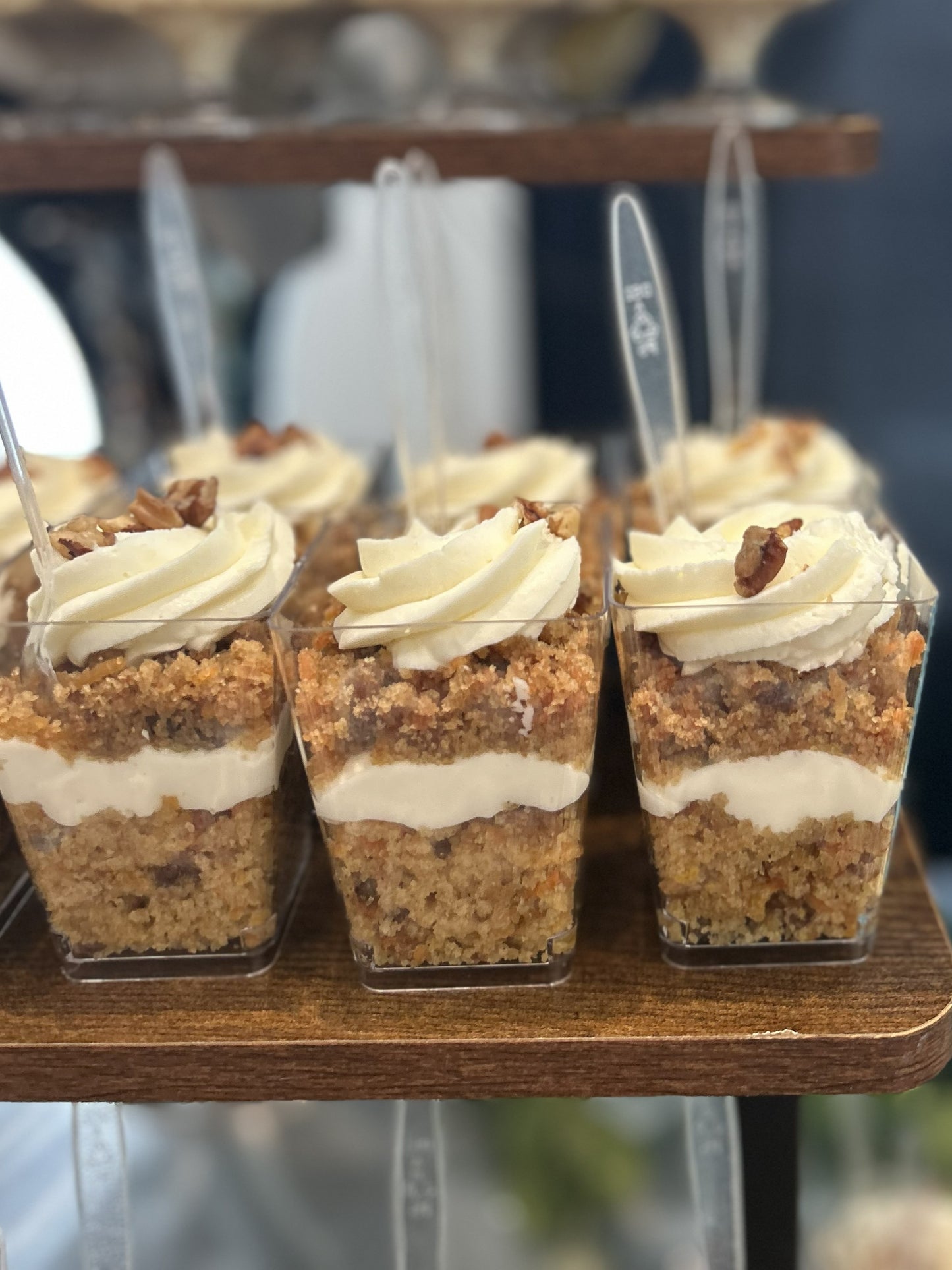 Carrot Cake Dessert Shots