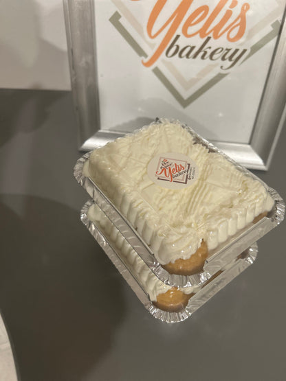 Tres leche individual cake