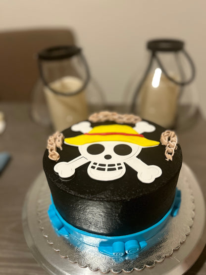 Pastel de una pieza