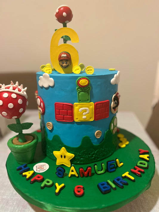 pastel de mario