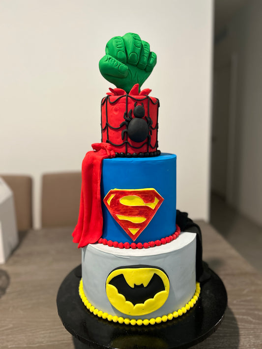 Spider-Man cake