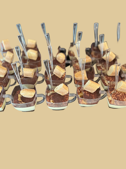Tiramisu shot cups