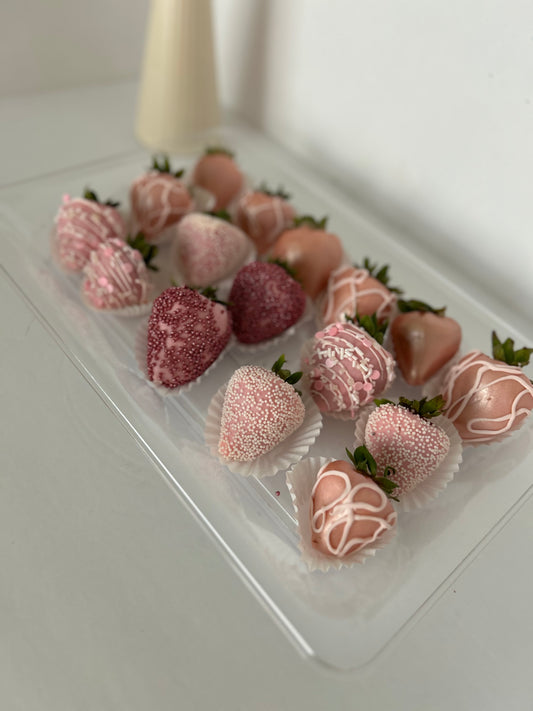 Decorated strawberries