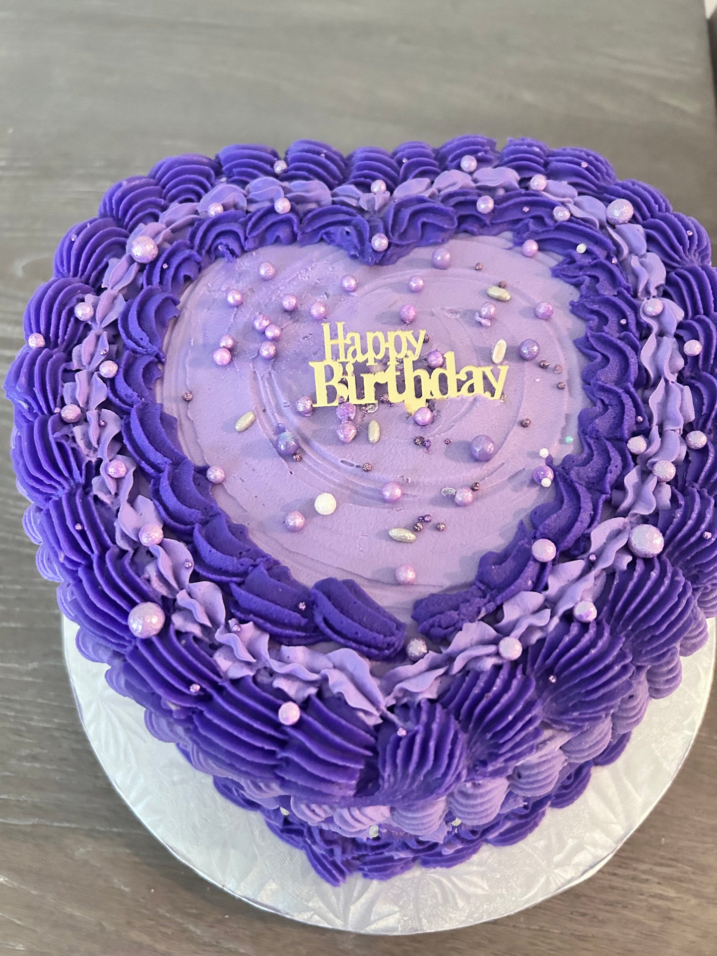 Heart cake