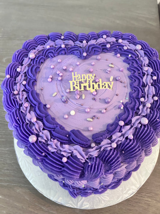 Heart cake