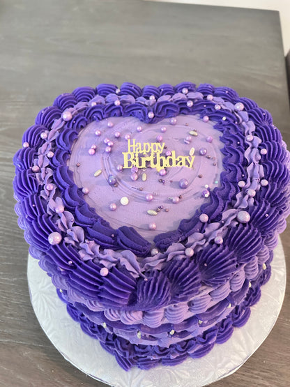 Heart cake