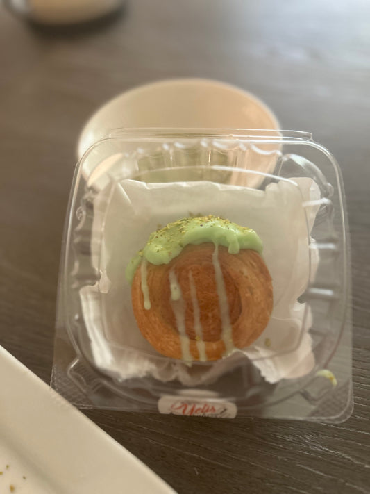Pistachio New York roll.