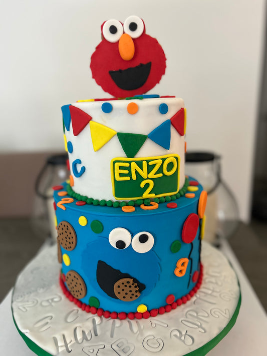 Elmo cake