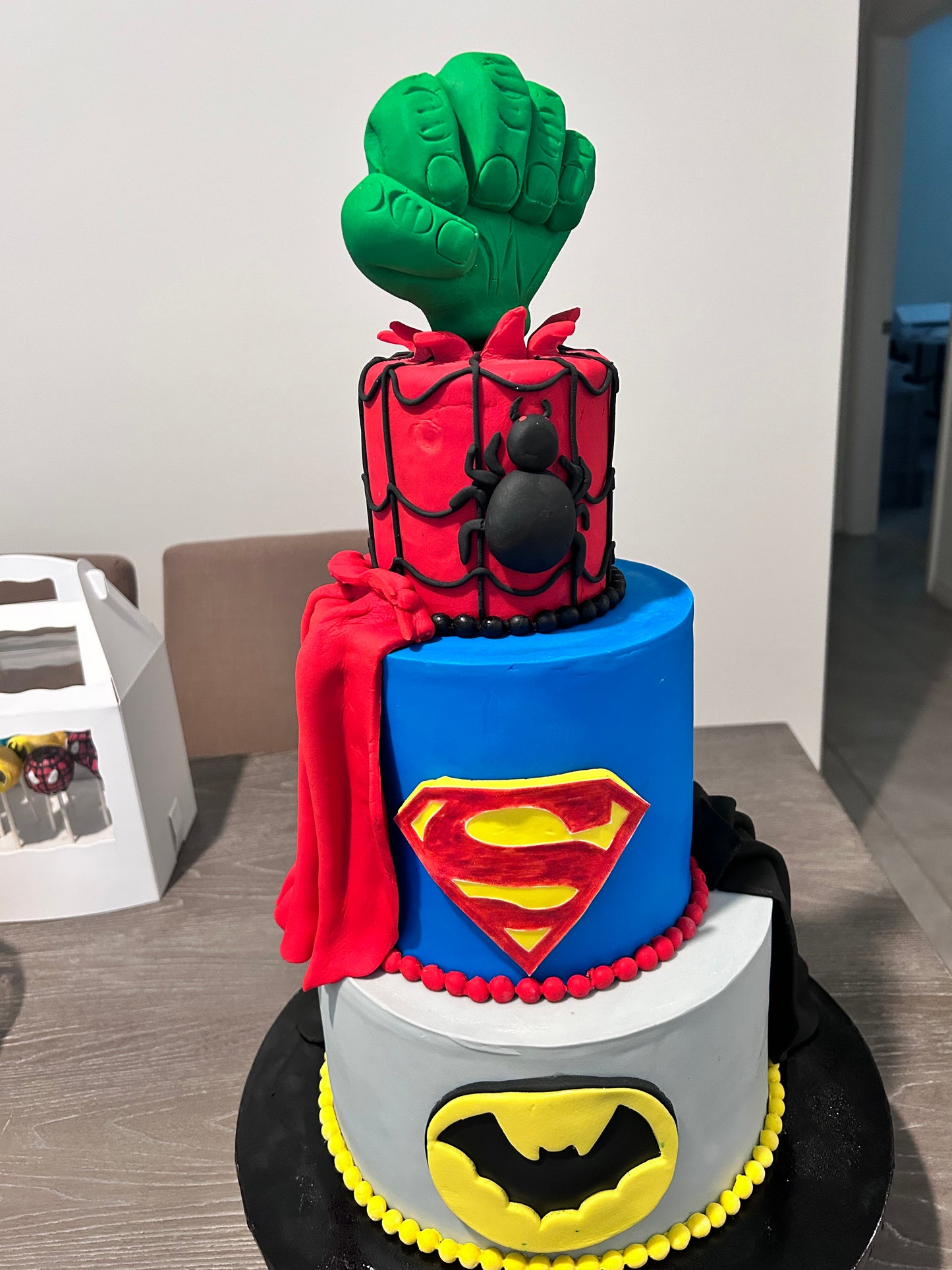 Spider-Man cake