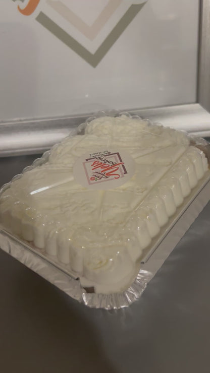 Tres leche individual cake