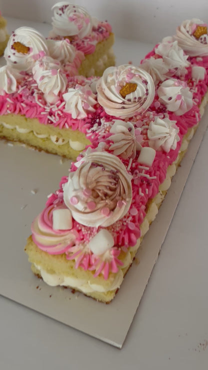 Number cake